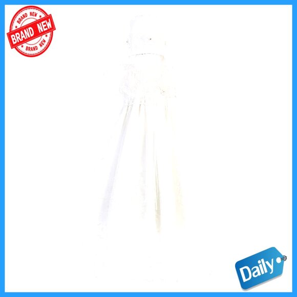 Embroidered Tulle Christening Gown with Bonnet Sizes 0-18 Months